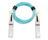 QSFP-100GB-AOC10M-AO , AddOn Networks QSFP-100GB-AOC10M-AO InfiniBand/fibre optic cable 393.7" (10 m) QSFP28 Black, Gray