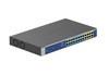GS524UP-100NAS , NETGEAR GS524UP Unmanaged Gigabit Ethernet (10/100/1000) Power over Ethernet (PoE) 1U Gray