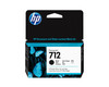 3ED70A , HP 712 38-ml Black DesignJet Ink Cartridge
