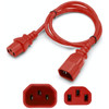 ADD-C132C1414AWG8FTRD , AddOn Networks ADD-C132C1414AWG8FTRD power cable Red 96.1" (2.44 m) C13 coupler C14 coupler