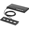 F1DN204MOD-HH-4 , Belkin F1DN204MOD-HH-4 KVM switch Rack mounting Black