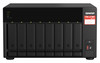 TS-873A-8G-US , QNAP TS-873A NAS Tower Ryzen Embedded V1500B 8 GB DDR4 0 TB QNAP Turbo System Anthracite