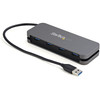 HB30AM4AB , StarTech.com HB30AM4AB interface hub USB 3.2 Gen 1 (3.1 Gen 1) Type-A 5000 Mbit/s Black, Gray