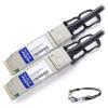SFP-56G-PDAC1M-AO , AddOn Networks SFP-56G-PDAC1M-AO InfiniBand/fibre optic cable 39.4" (1 m) QSFP+ Black, Silver