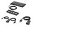 F1DN104MOD-PP-4 , Belkin F1DN104MOD-PP-4 KVM switch Black