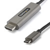CDP2HDMM5MH , StarTech.com CDP2HDMM5MH video cable adapter 196.9" (5 m) HDMI Type A (Standard) USB Type-C Black, Silver