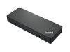 40B00300US , Lenovo 40B00300US laptop dock/port replicator Wired Thunderbolt 4 Black, Red