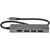 DKT30CHPD3 , StarTech.com DKT30CHPD3 laptop dock/port replicator USB 3.2 Gen 1 (3.1 Gen 1) Type-C Black, Gray