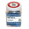 FWD-TSW-48 , Middle Atlantic Forward Hook & Loop Tie Saddles - 48 Pieces