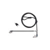 K60508WW , Kensington Slim N17 2.0 Keyed Dual Head Laptop Lock for Wedge-Shaped Slots