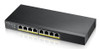 GS1915-8EP , Zyxel GS1915-8EP network switch Managed L2 Gigabit Ethernet (10/100/1000) Power over Ethernet (PoE) Black