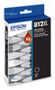 T812XL120-S , Epson 812XL ink cartridge 1 pc(s) Original High (XL) Yield Black