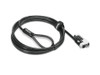 4XE1F30277 , Lenovo 4XE1F30277 cable lock Black 70.9" (1.8 m)