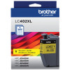 LC402XLYS , Brother LC402XLYS ink cartridge 1 pc(s) Original High (XL) Yield Yellow