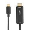 Rocstor Y10C292-B1 video cable adapter 118.1" (3 m) HDMI Type A (Standard) USB Type-C Black