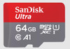 SanDisk Ultra 64 GB MicroSDXC UHS-I Class 10 - SDSQUAB-064G-AN6MA