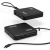 Plugable Technologies USBC-6950PDZ laptop dock/port replicator Wired USB 3.2 Gen 2 (3.1 Gen 2) Type-C Black