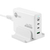 Siig AC-PW1X11-S1 mobile device charger Universal White Fast charging Indoor