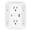 Belkin SRA008p6tt power extension 6 AC outlet(s) Indoor White