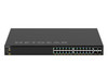NETGEAR GSM4328 Managed L3 Gigabit Ethernet (10/100/1000) Power over Ethernet (PoE) 1U Black - GSM4328-100NES