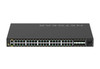 NETGEAR M4250 Managed L2/L3 Gigabit Ethernet (10/100/1000) Power over Ethernet (PoE) 1U Black - GSM4248PX-TAANAS