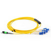Axiom AXG96662 InfiniBand/fibre optic cable 118.1" (3 m) MPO/MTP 4x LC OFNP Yellow