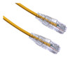 Axiom AXG98061 networking cable Yellow 1200.8" (30.5 m) Cat6a U/UTP (UTP)