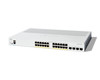 Cisco Catalyst 1300 Managed L2/L3 Gigabit Ethernet (10/100/1000) Power over Ethernet (PoE) Gray - C1300-24P-4X
