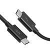 Siig CB-TB0211-S1 USB cable 27.6" (0.7 m) USB C 40 Gbit/s Black