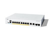 Cisco Catalyst 1300 Managed L2 Gigabit Ethernet (10/100/1000) Power over Ethernet (PoE) Gray - C1300-8P-E-2G