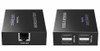 Rocstor Y10G004-B1 AV extender AV transmitter & receiver Black