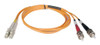 Eaton N518-03M InfiniBand/fibre optic cable 118.1" (3 m) 2x LC 2x ST OFNR Black, Gray, Orange, Red