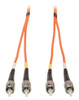 Eaton N302-006 InfiniBand/fibre optic cable 72" (1.83 m) 2x ST OFNR Black, Orange