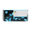 HP 738 300-ml Yellow DesignJet Ink Cartridge - 676M8A