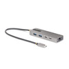 StarTech.com 10G2A1C25EPD-USB-HUB laptop dock/port replicator Wired USB 3.2 Gen 2 (3.1 Gen 2) Type-C Gray