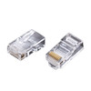 Weltron 44-751-8LB6N wire connector RJ-45 Transparent