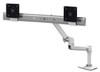Ergotron LX Series 45-522-216 monitor mount / stand 25" Black, White Desk