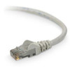 Belkin CAT6 Snagless Patch Cable 25 ft networking cable Gray 300" (7.62 m) - TAA980-25-GRY-S