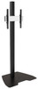 Atdec ADBS-1-4FBB monitor mount / stand Black, Silver Floor