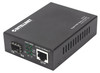 Intellinet 508216 network media converter 1000 Mbit/s Black