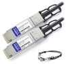AddOn Networks 40G-QSFP-QSFP-C-0101-AO InfiniBand/fibre optic cable 39.4" (1 m) QSFP+ Black