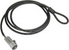 4XEM 4XLAPLOCK6B cable lock Black 72" (1.83 m)
