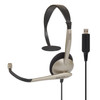 Koss CS95 USB headphones/headset Wired Head-band Calls/Music Black, Silver