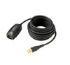 SMART Technologies USB-XT USB cable USB 2.0 196.9" (5 m) USB A 0.48 Gbit/s Black