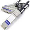 AddOn Networks JNP-100G-AOCBO-5M-AO InfiniBand/fibre optic cable 196.9" (5 m) QSFP+
