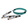 AddOn Networks MFS1S50-H005V-AO InfiniBand/fibre optic cable 196.9" (5 m) QSFP56 2x QSFP56 AOC Aqua color