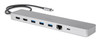 Rocstor PORTABLE DOCK USB 3.2 Gen 1 (3.1 Gen 1) Type-C Silver - Y10P028-S1