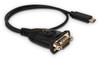iogear GUC232C cable gender changer USB-C DB-9 Black