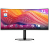 MSI Modern MD342CQP computer monitor 34" 3440 x 1440 pixels UltraWide Quad HD LCD Black - MODERNMD342CQP