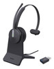 Yealink WH64 Hybird Mono with Charging Stand Teams Headset Wireless Head-band Office/Call center USB Type-C Bluetooth Black - 1208698